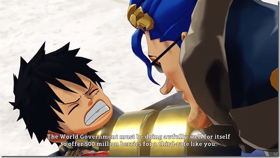 one piece world seeker warden isaac luffy