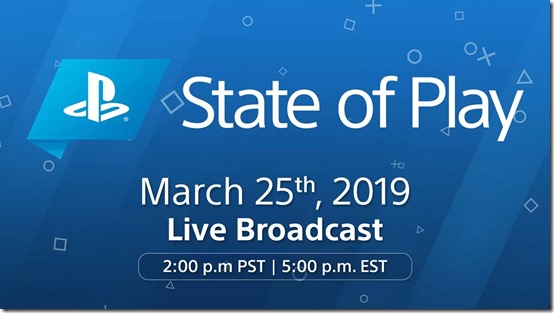 sony state of play announcement