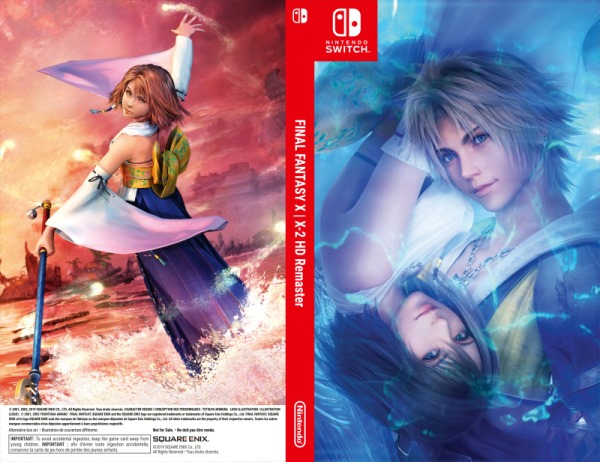 My Nintendo Europe Offers Alternate Final Fantasy X X 2 Hd Remaster Cover Siliconera