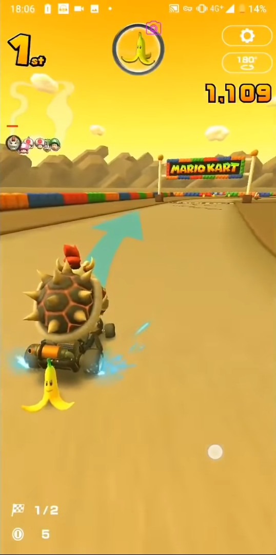 Mario Kart Tour Closed Beta Impressions - One (middle) finger play