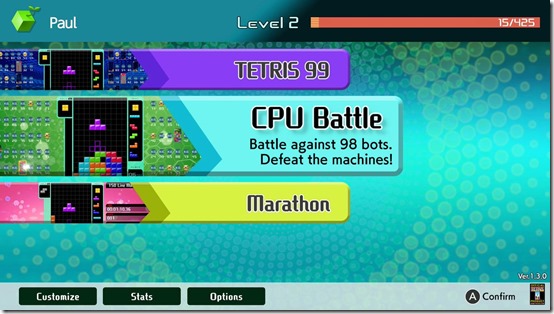Tetris battle online