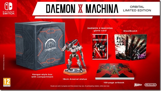 daemon x machina orbital limited edition