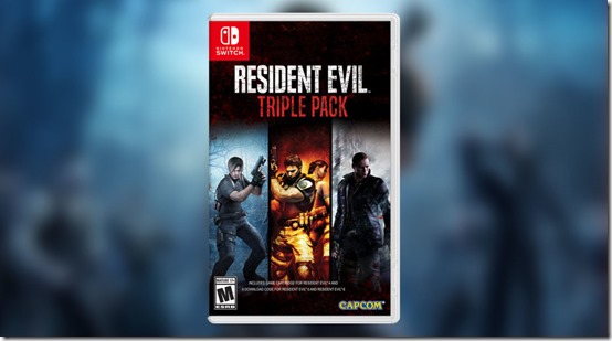 resident evil triple pack switch