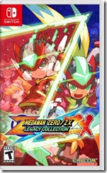 mega man zero zx legacy collection box art