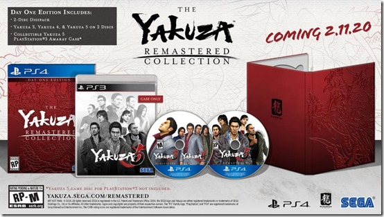 yakuza remastered collection ps4