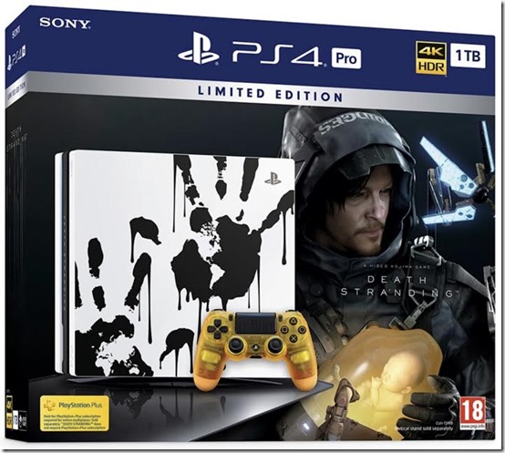 death stranding playstation 4 pro box UK