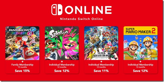 eu nintendo switch online game bundles