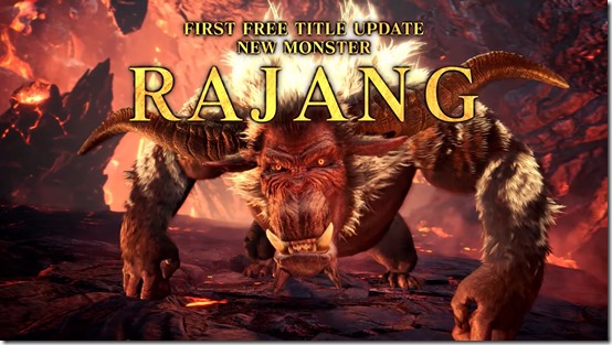 monster hunter world iceborne rajang