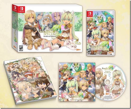 rune factory 4 archival edition