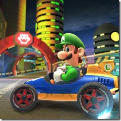 mario kart tour luigi
