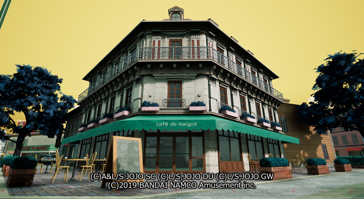 JoJo’s Bizarre Adventure Last Survivor cafe de maigot