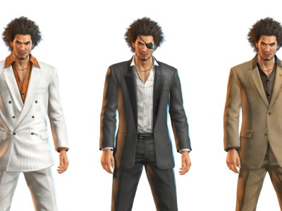 yakuza like a dragon kiryu majima goda outfits