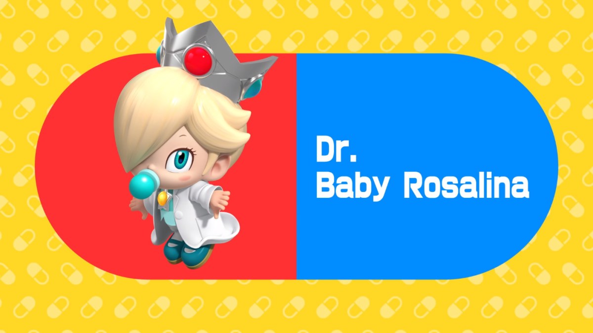 Dr. Mario World Baby Rosalina Kamek