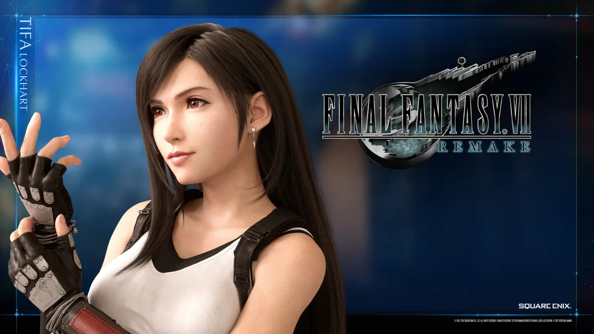 Final Fantasy VII Remake Wallpaper Tifa & Aerith