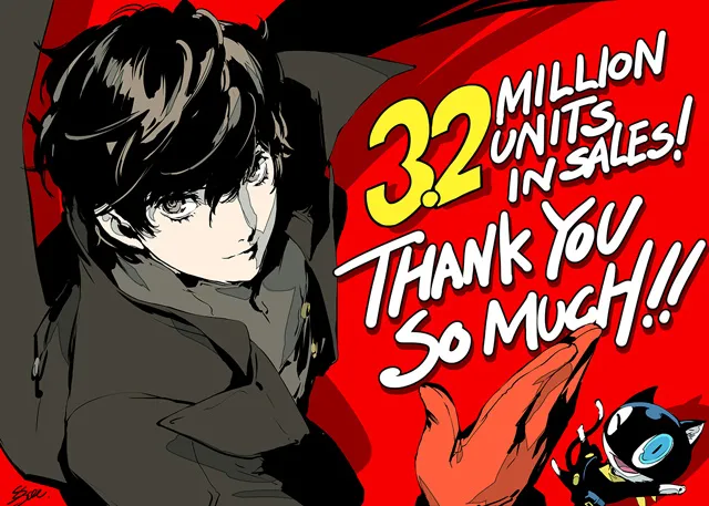 Persona 5 Strikers Achieves Over 1.3 Million Copies Sold Worldwide