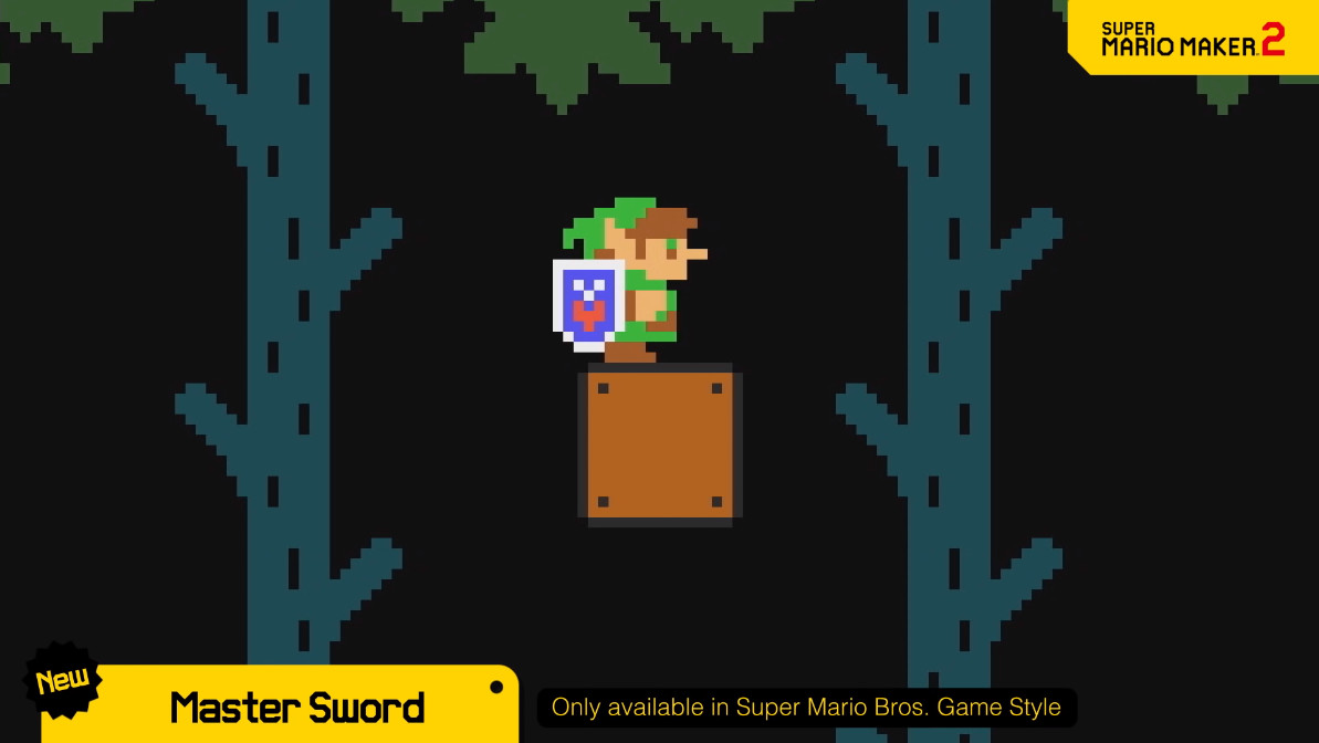 Super Mario Maker 2 Zelda Update Link