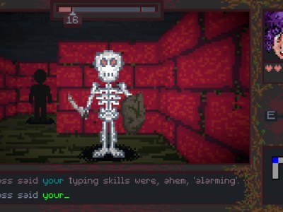 backspace bouken typing game