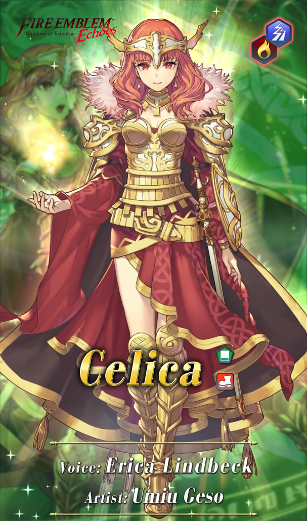 Fire Emblem Heroes Adds In Legendary Celica To Match.
