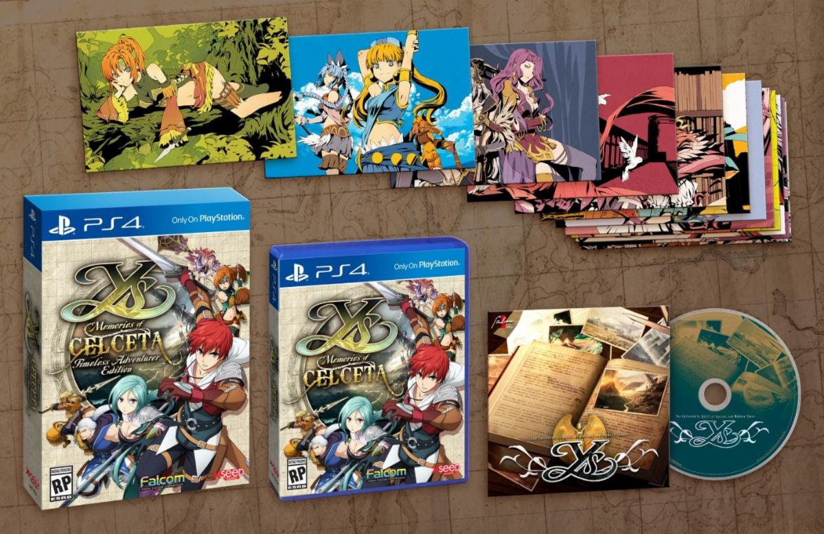 ys memories of celceta ps4 collectors edition