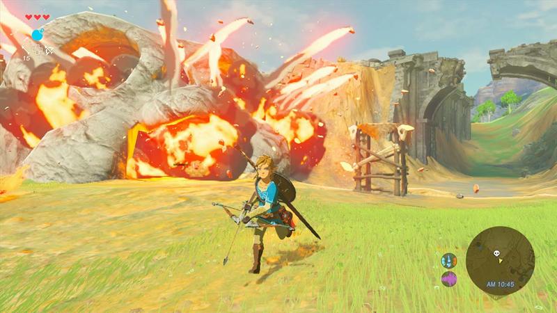 The Legend of Zelda: Breath of the Wild launch game