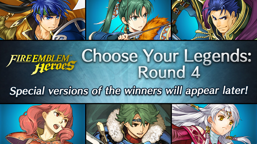 Fire Emblem Heroes Choose Your Legends: Round 4