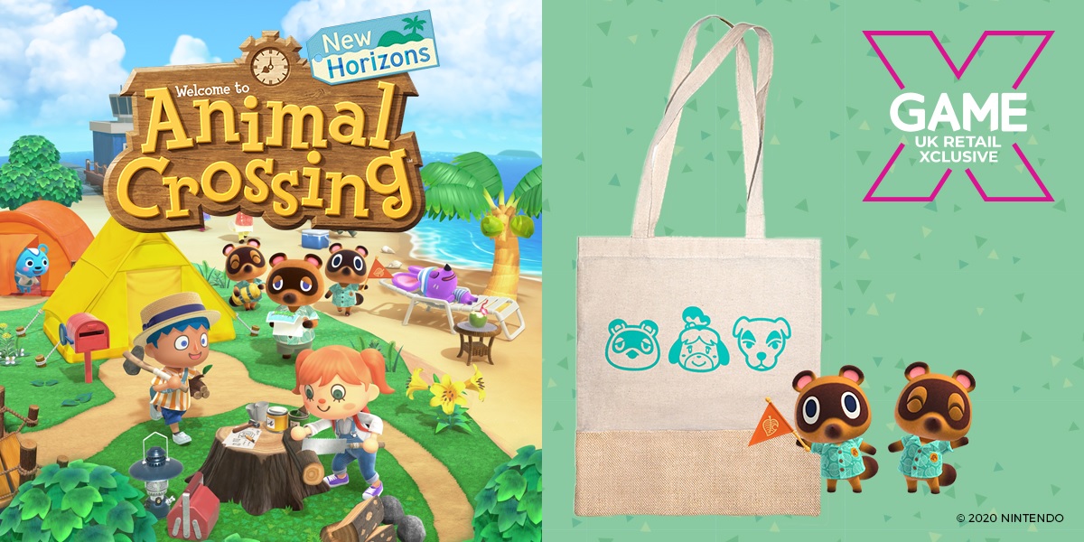 GAME UK Animal Crossing New Horizons Preorder Bonus Is a Bag