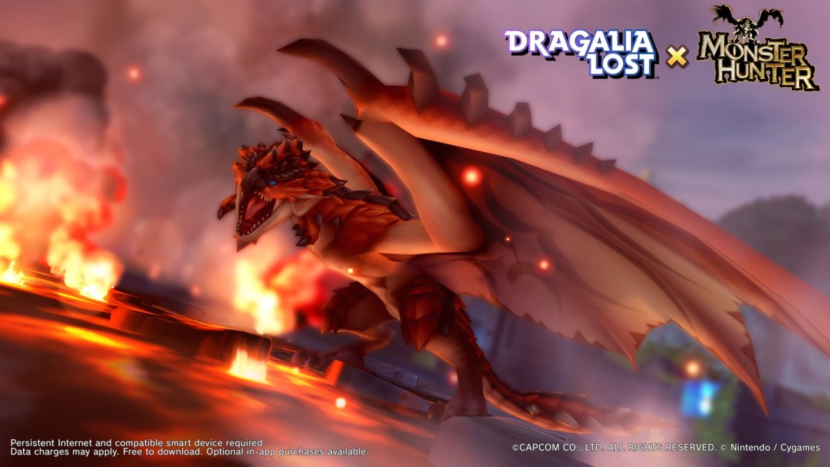 dragalia lost rathalos dragalia lost monster hunter