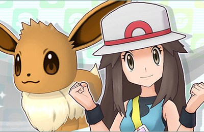 Pokemon Masters Leaf and Eevee