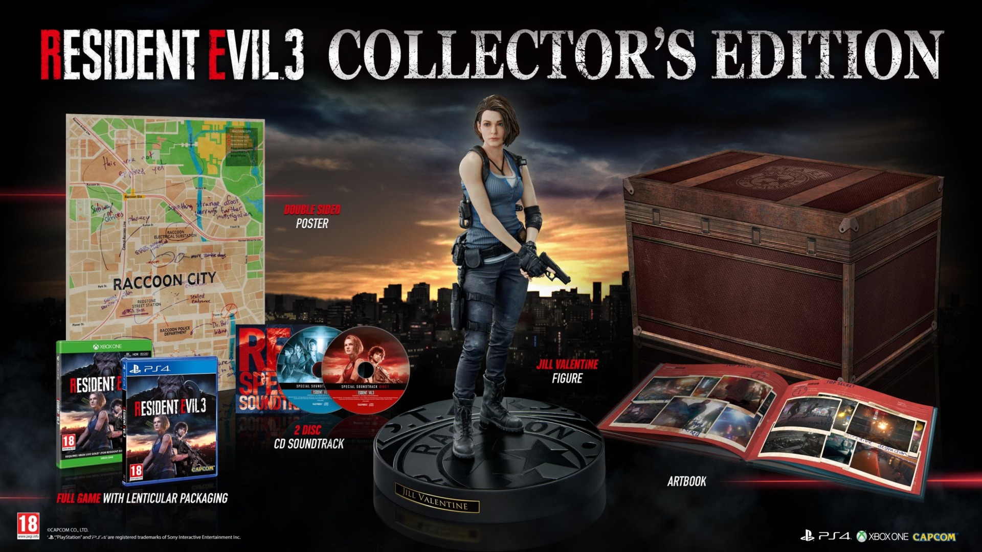 Resident Evil 3 Collectors Edition European Released Confirmed