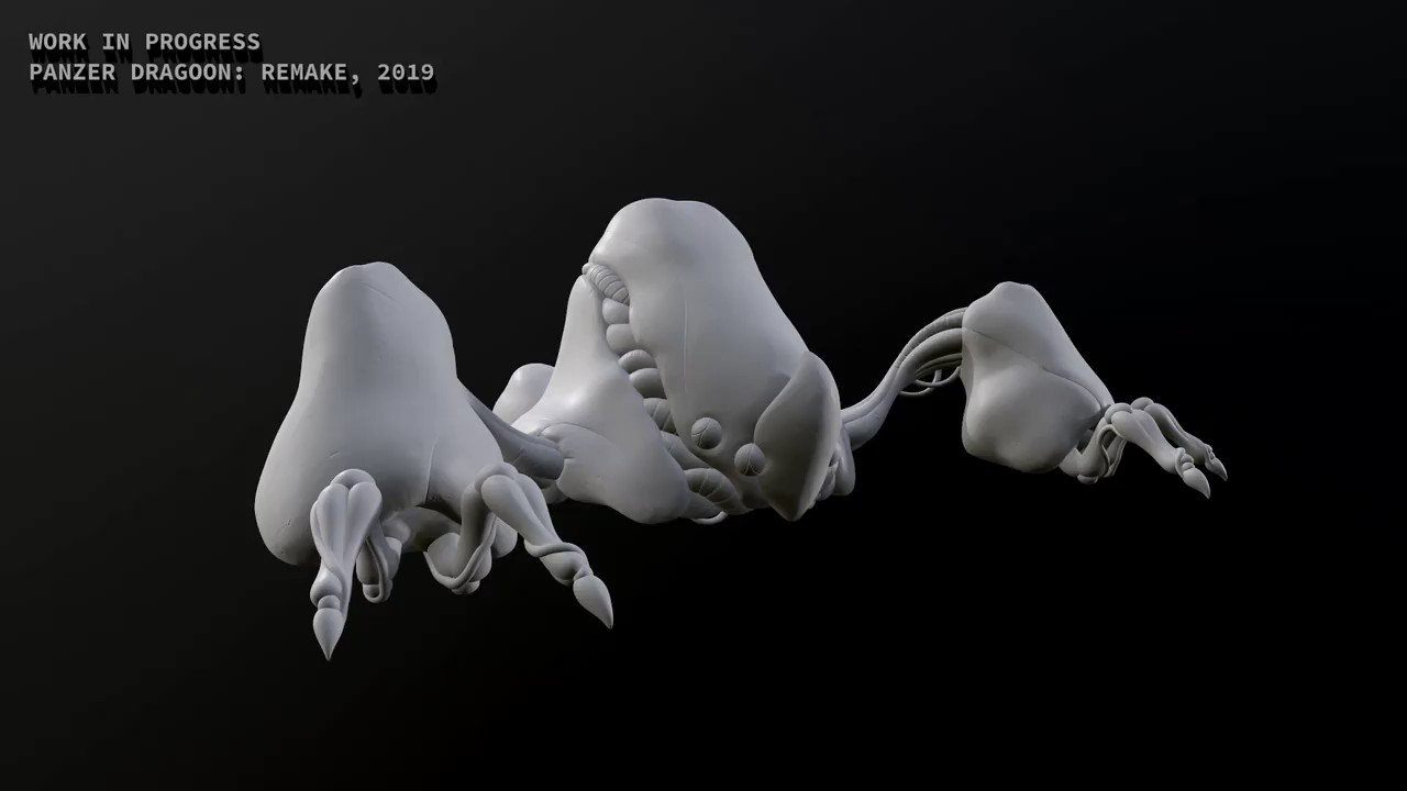 Panzer Dragoon Remake art