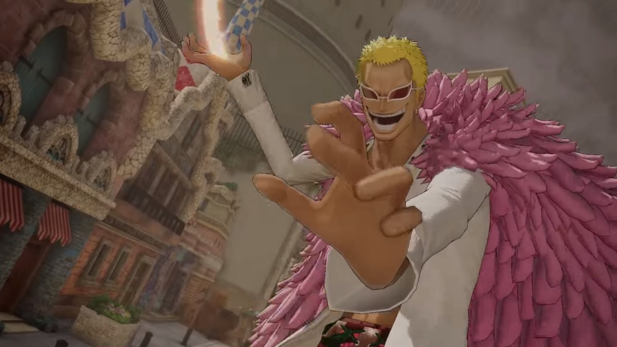 One Piece: Pirate Warriors 4 Character Trailers for Doflamingo and Fujitora