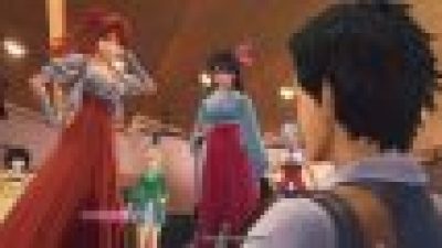 Sakura Wars PS4 character screens