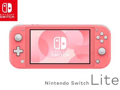 coral pink switch lite