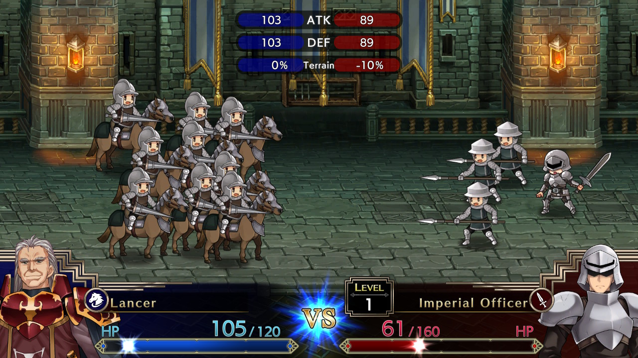 Langrisser turn off combat animations