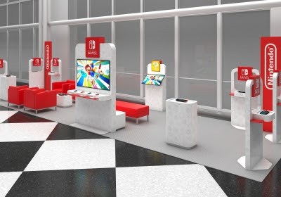 nintendo switch lounge airport