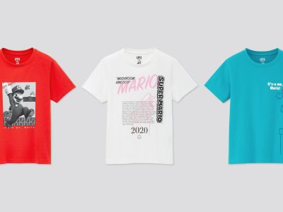 uniqlo super mario shirts