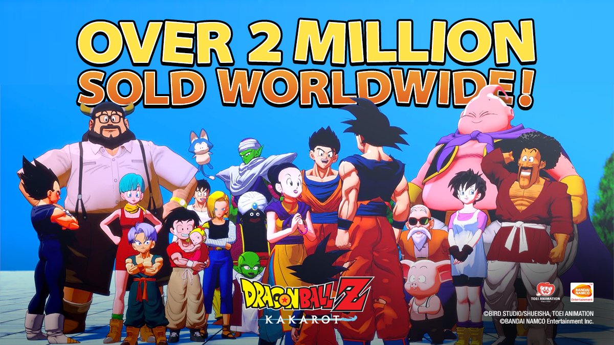 Dragon Ball Z: Kakarot reaches 2 million in worldwide sales