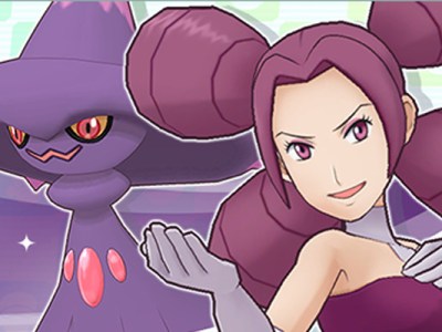 Pokemon Masters Fantina and Mismagius Sync Pair