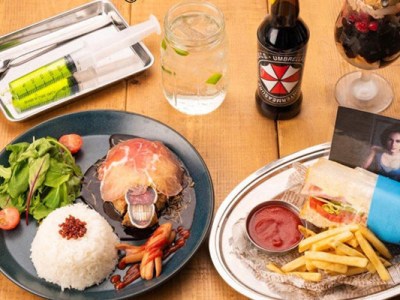 Resident Evil 3 Capcom Cafe Collaboration Jill Sandwich