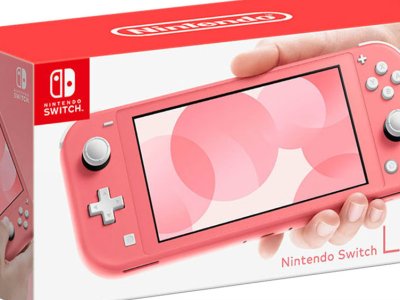 coral pink switch lite