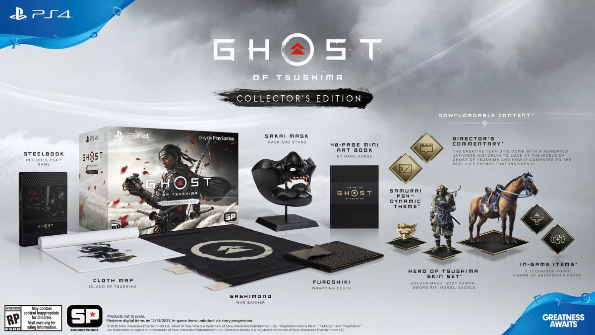 ghost of tsushima release date collectors edition