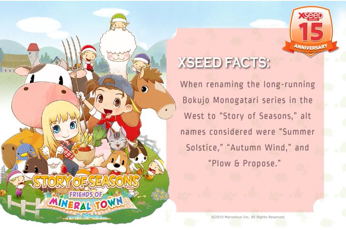 harvest moon story of seasons