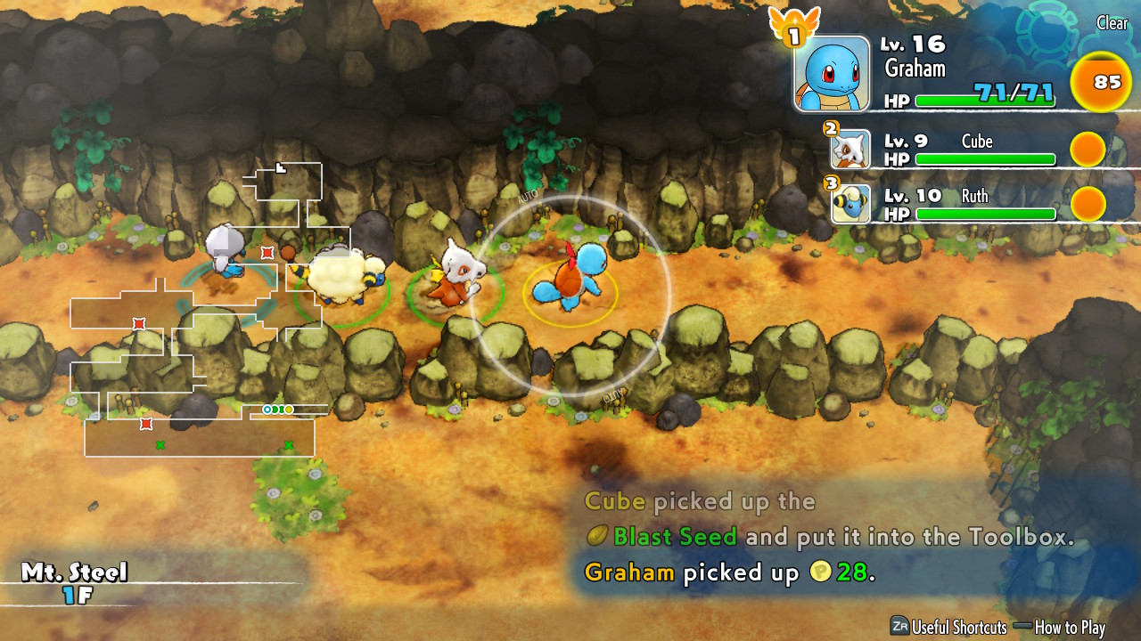 pokemon mystery dungeon rescue team dx