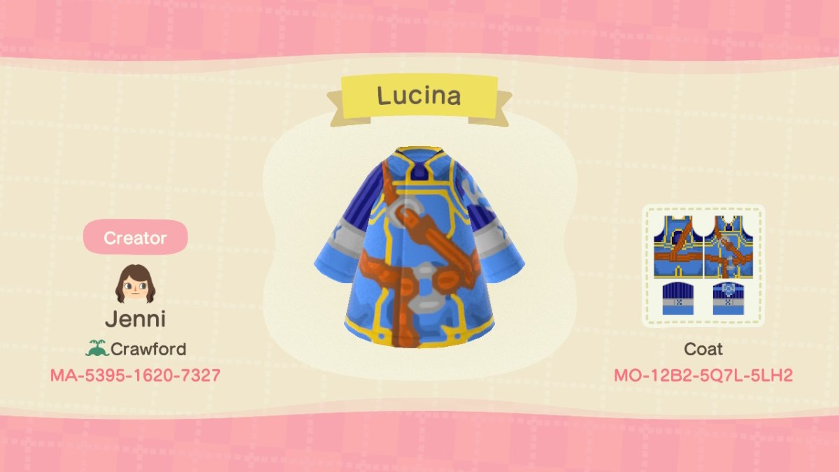 animal crossing fire emblem lucina