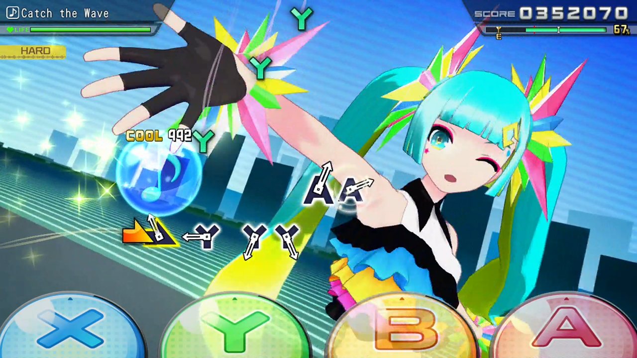 regulere konkurrenter Kilde Hatsune Miku: Project DIVA Mega Mix Adds Touch Play Mode Via Update