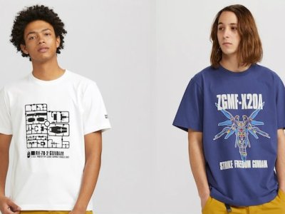 uniqlo gunpla shirts free gunpla models