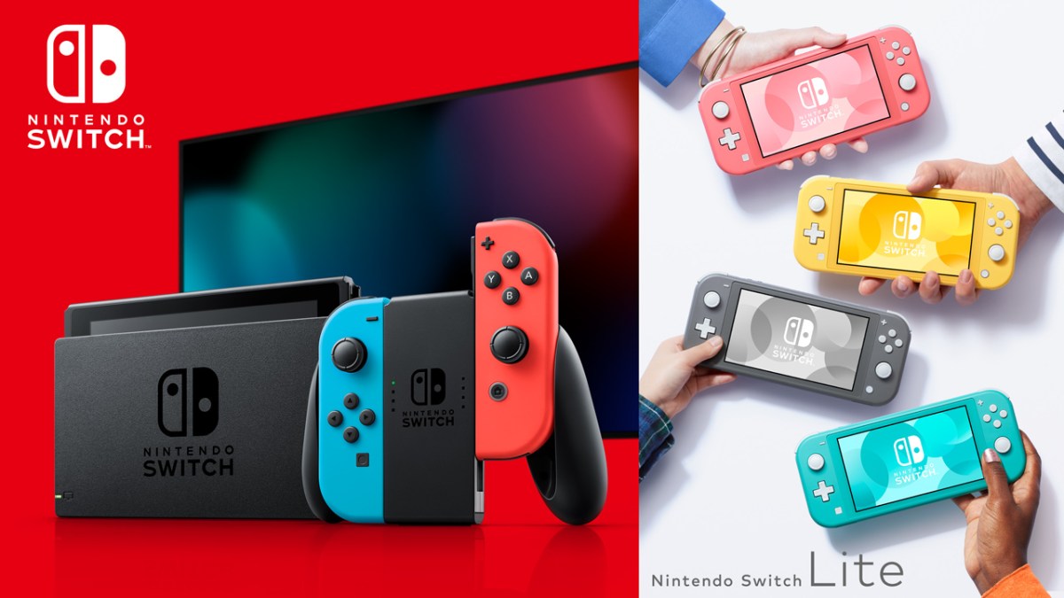 Nintendo Switch sales for FY ended March 2020