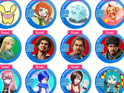 Sega 60th Anniversary SNS Icons
