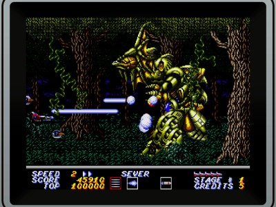 Sega Ages Thunder Force AC - STYX MP Model