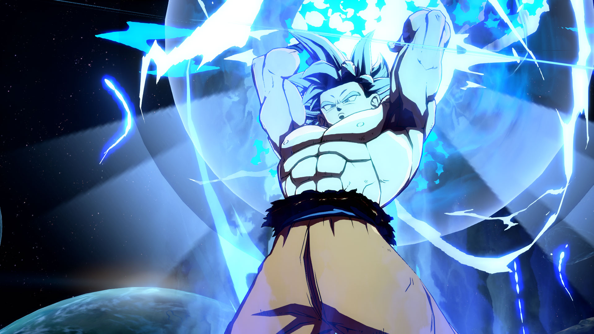 Gameplay footage of Ultra Instinct Goku in Dragon Ball FighterZ before his  release